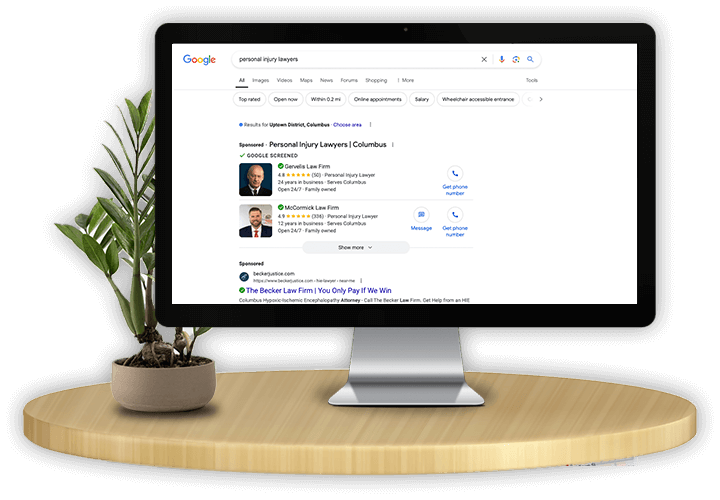 Google search results page, featuring Choose My Site Digital Marketing and aligning with data-driven online marketing solutions.